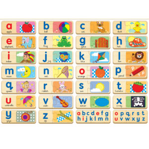 Alpha Match 26 x 2 Piece Genuine Wood Puzzles