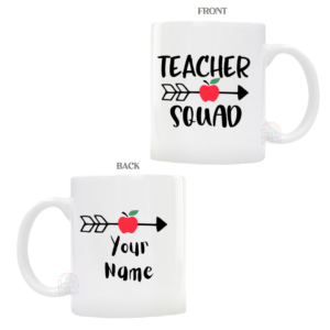 Personalized Teacher Squad Mug