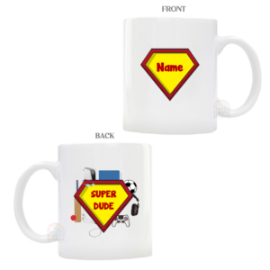 Personalized Super Dude Mug